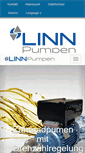 Mobile Screenshot of linn-pumpen.de